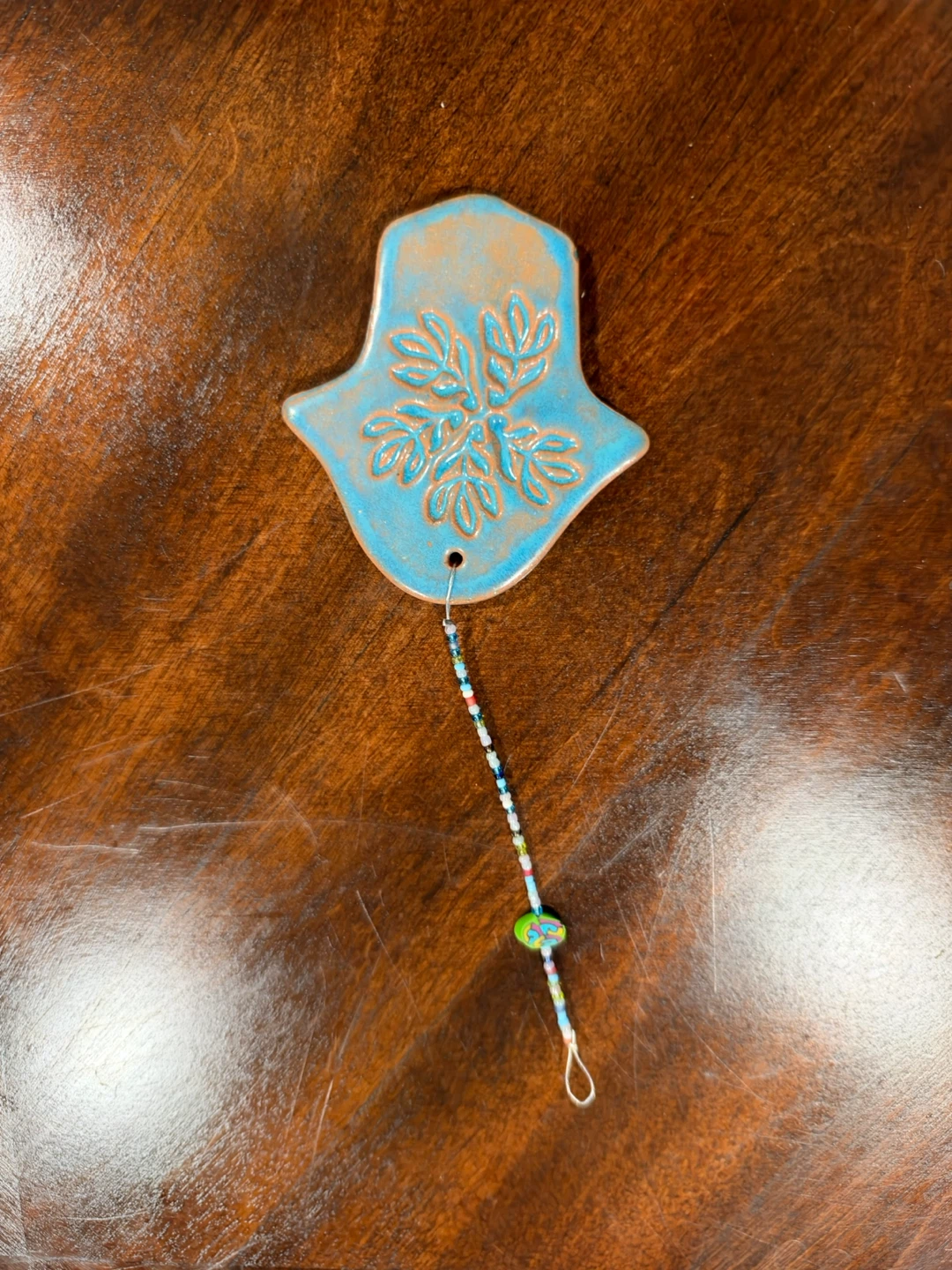 Ceramic Hamsa Wall Hanging - photo 2