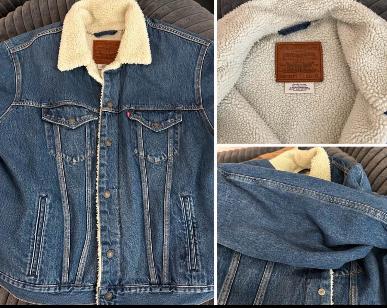 Levi's Vintage Fit Sherpa Trucker Jacket XXL