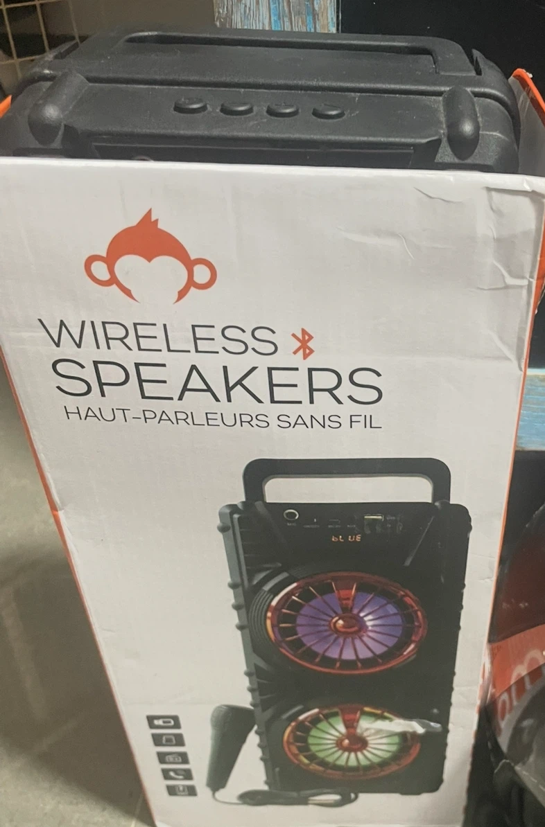 Wireless Portable Speaker with Microphone
