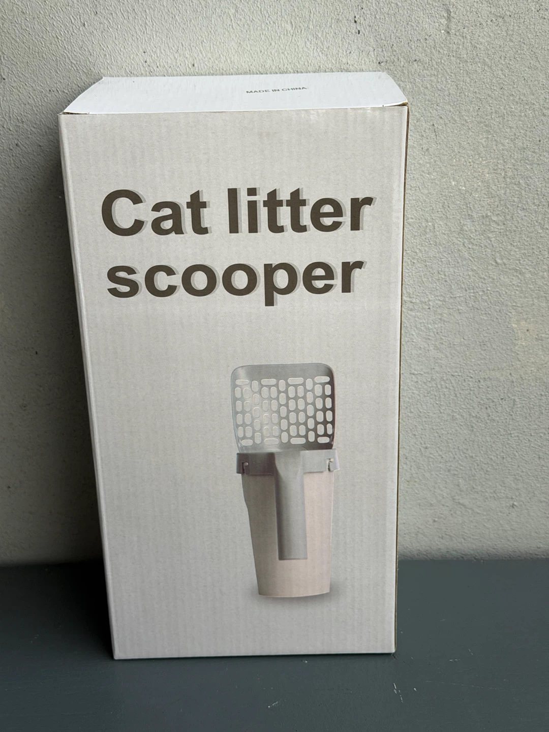 Cat Litter Scooper with Waste Bag Holder