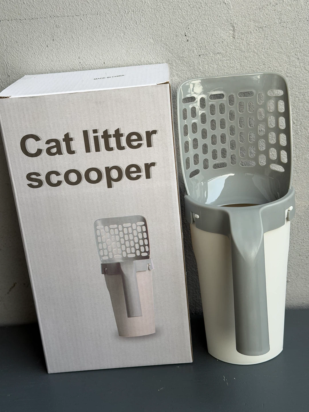 Cat Litter Scooper with Waste Bag Holder - photo 2