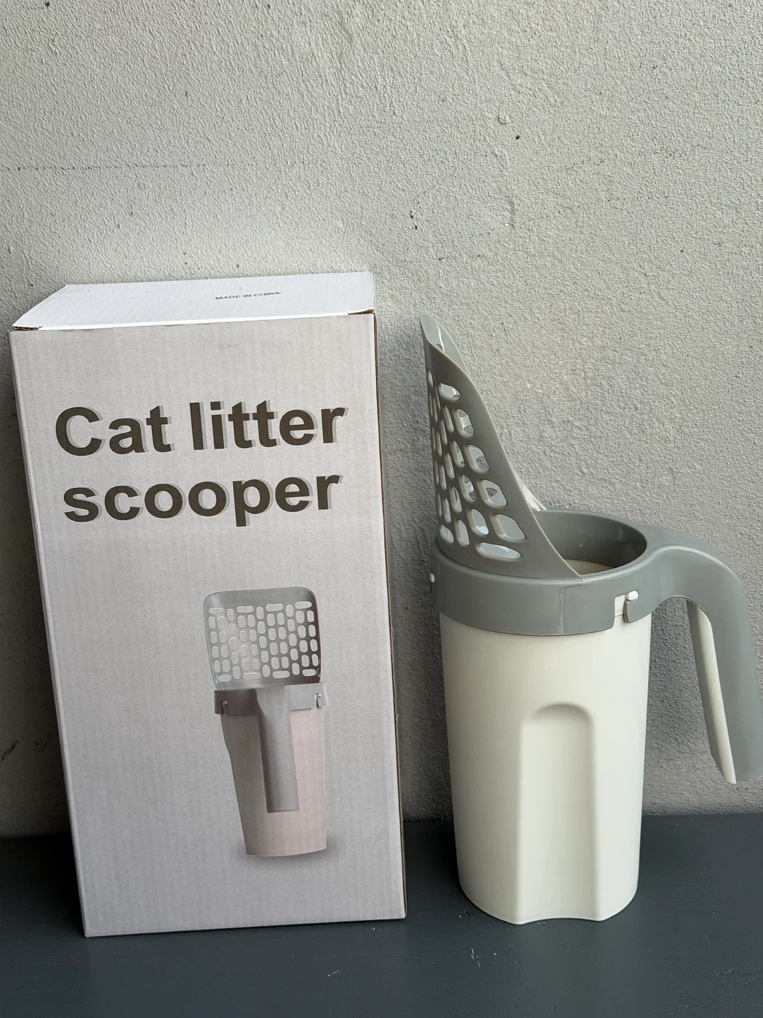 Cat Litter Scooper with Waste Bag Holder - photo 3