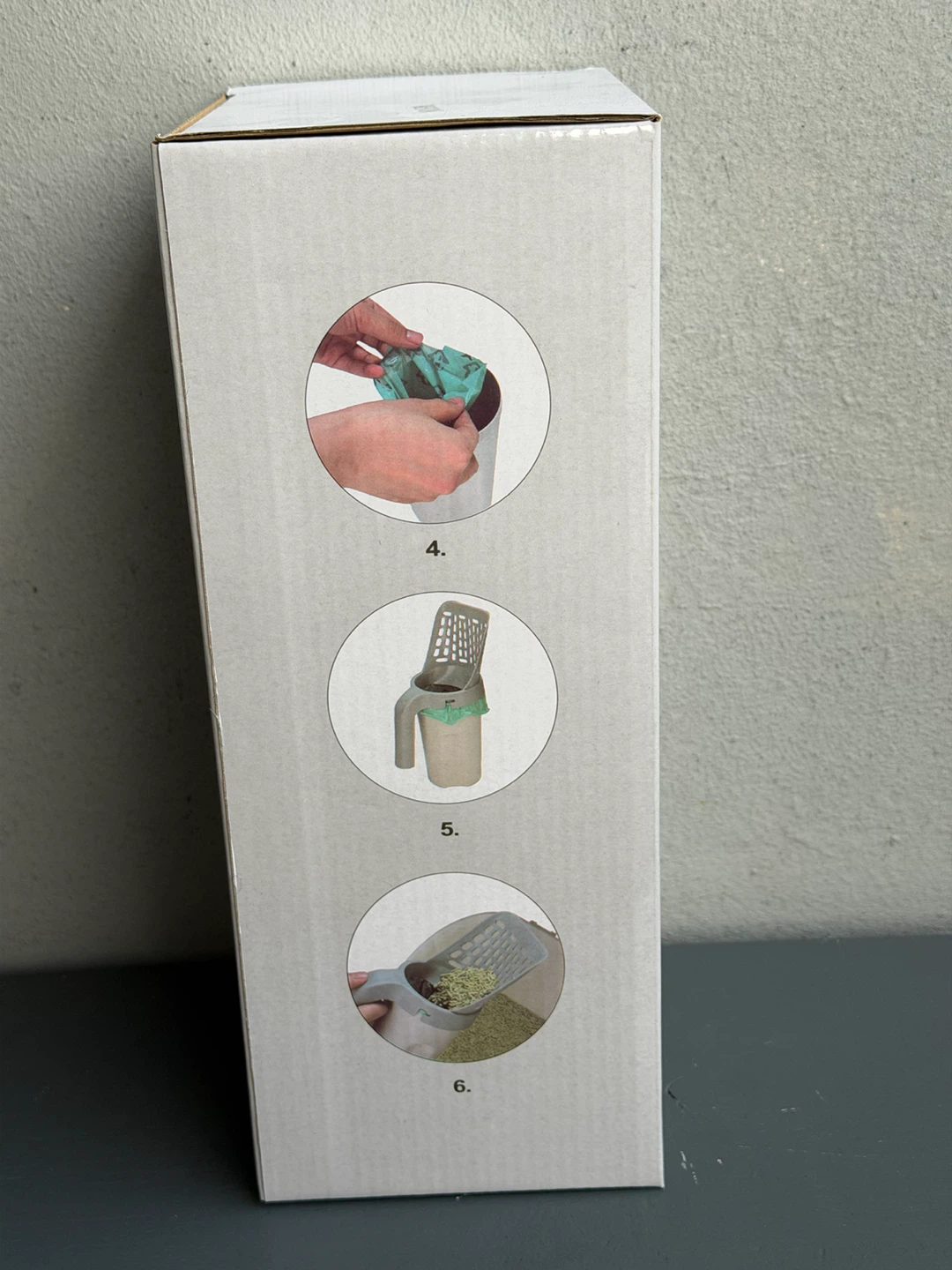 Cat Litter Scooper with Waste Bag Holder - photo 5