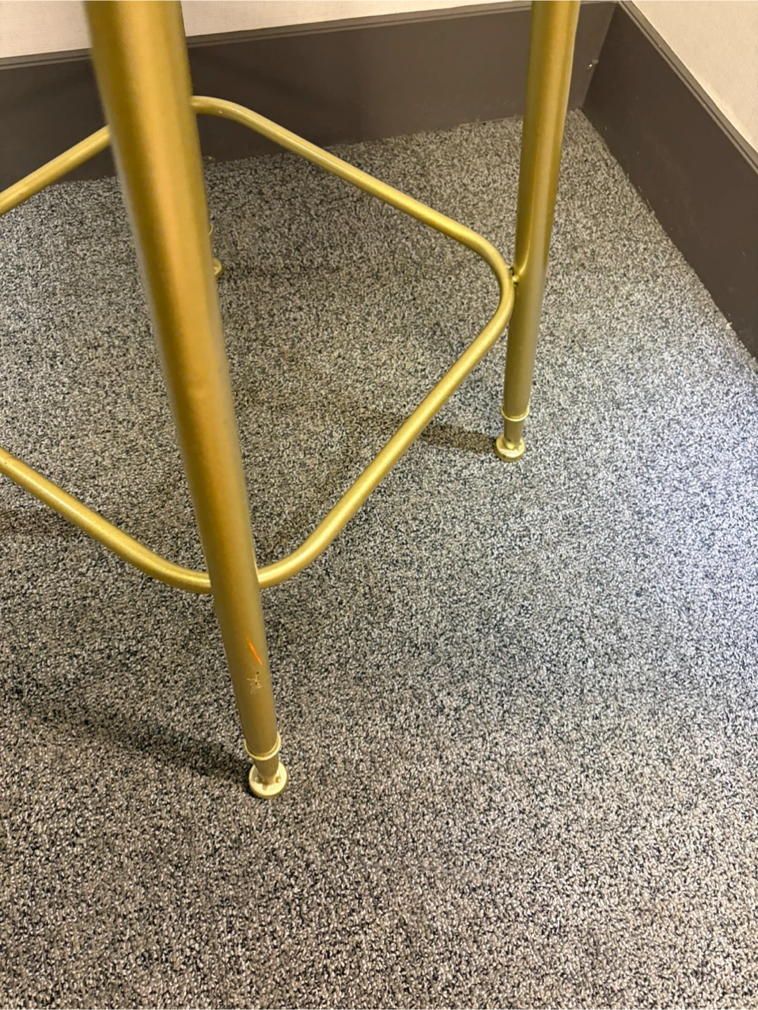 Green Velvet Gold Bar Stool - photo 5