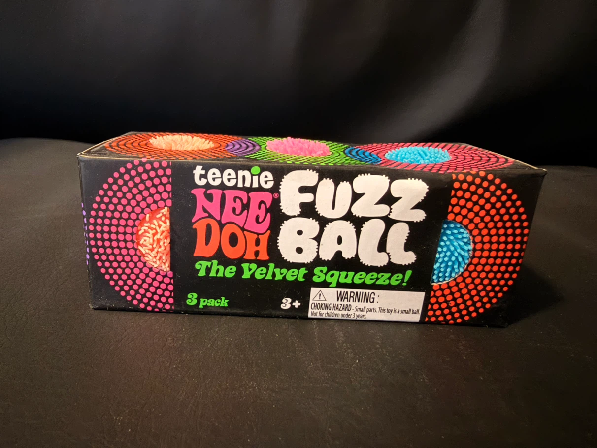 Brand New Teenie Nee Doh Fuzz Ball 3-Pack - photo 3