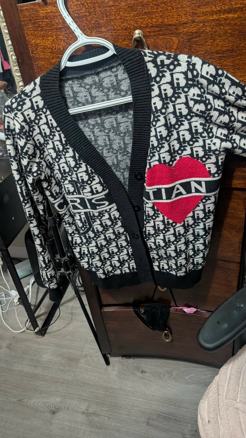 Designer cardigan