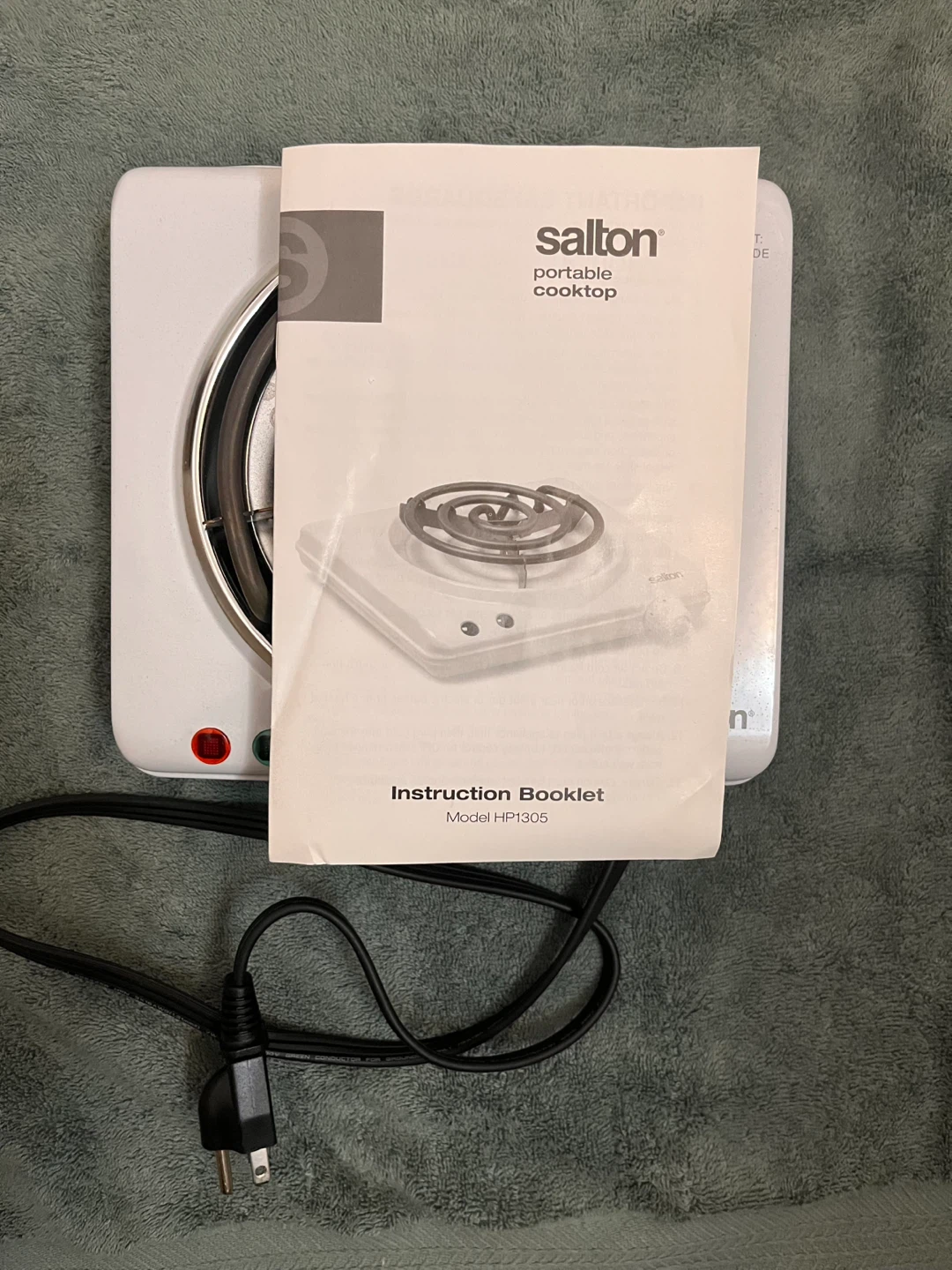 Salton Portable Cooktop Model HP1305 - photo 5