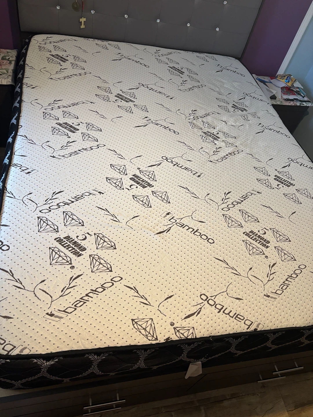 Diamond Collection Bamboo queen size  Mattress