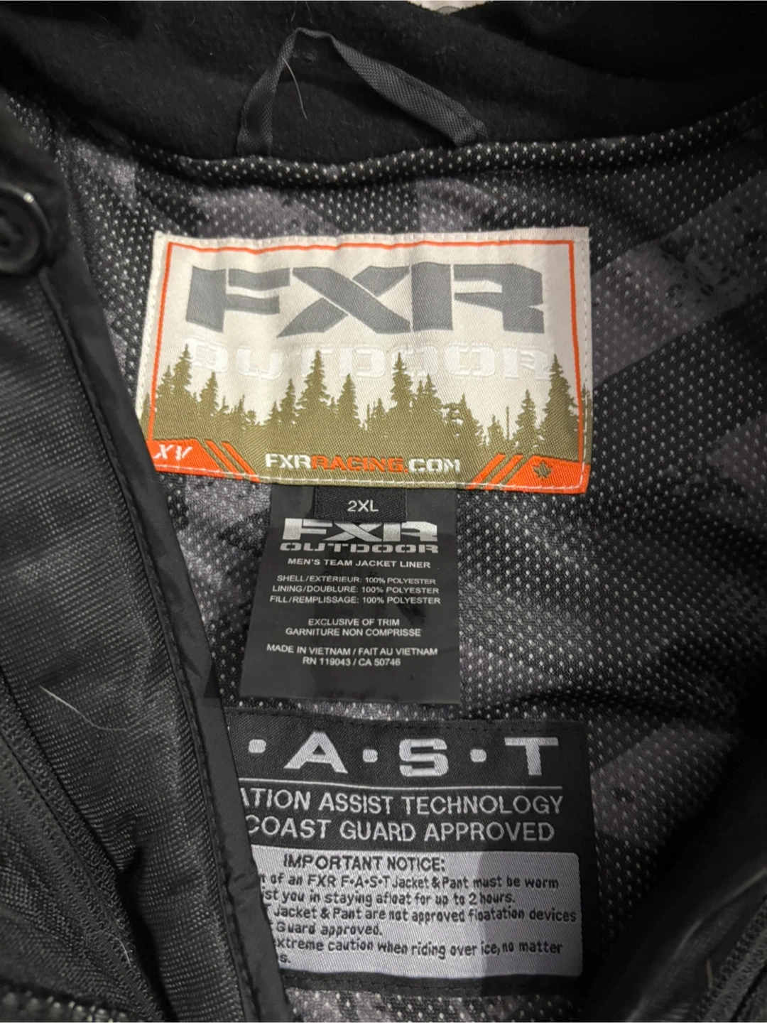 FXR Team Jacket 2XL - photo 2
