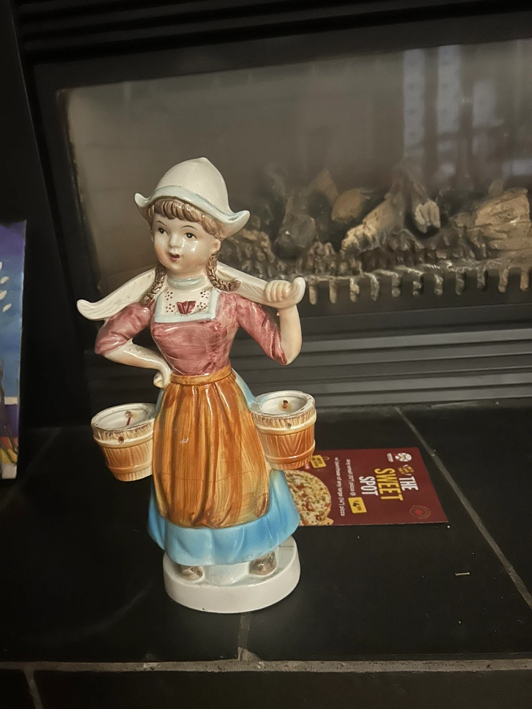 Vintage Dutch Girl Porcelain Figurine