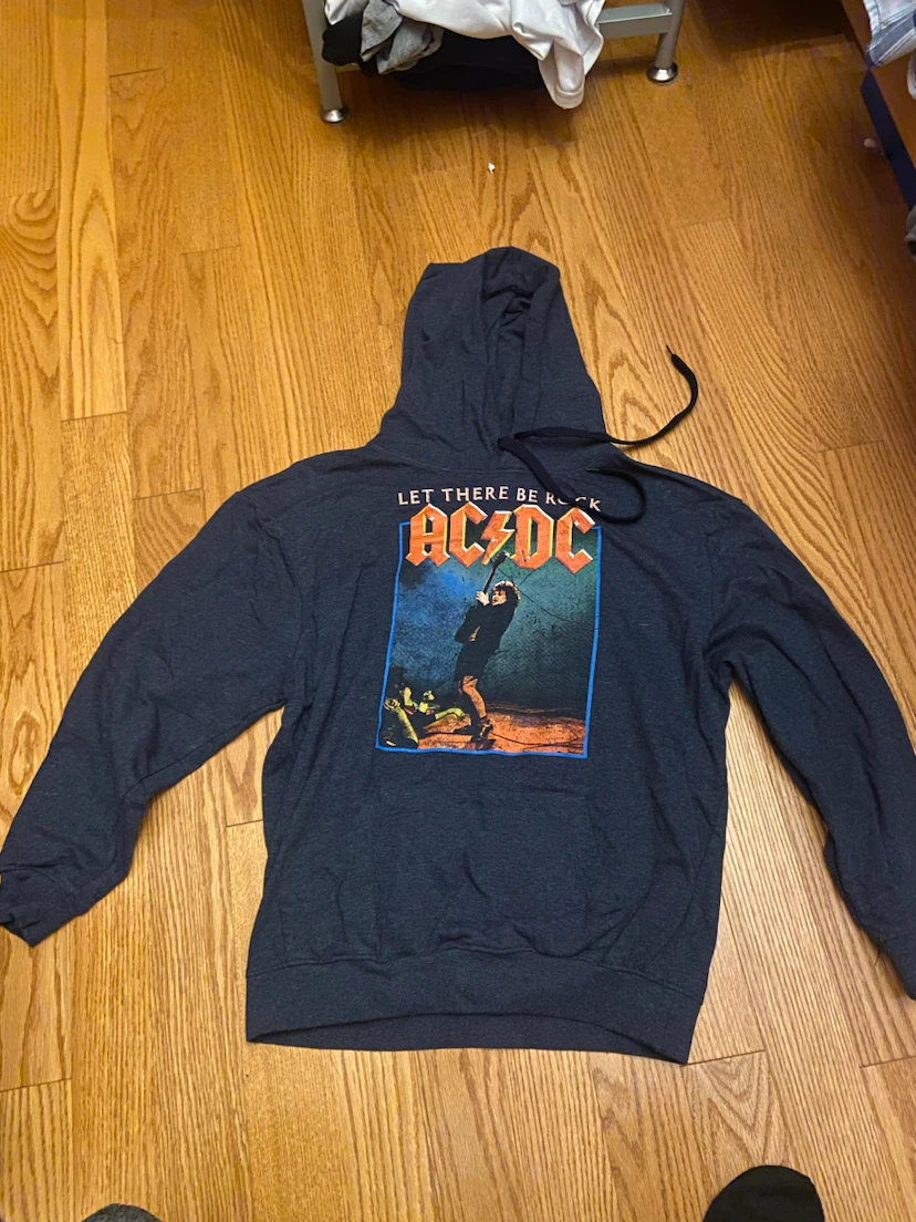 AC/DC Let There Be Rock Hoodie - Medium