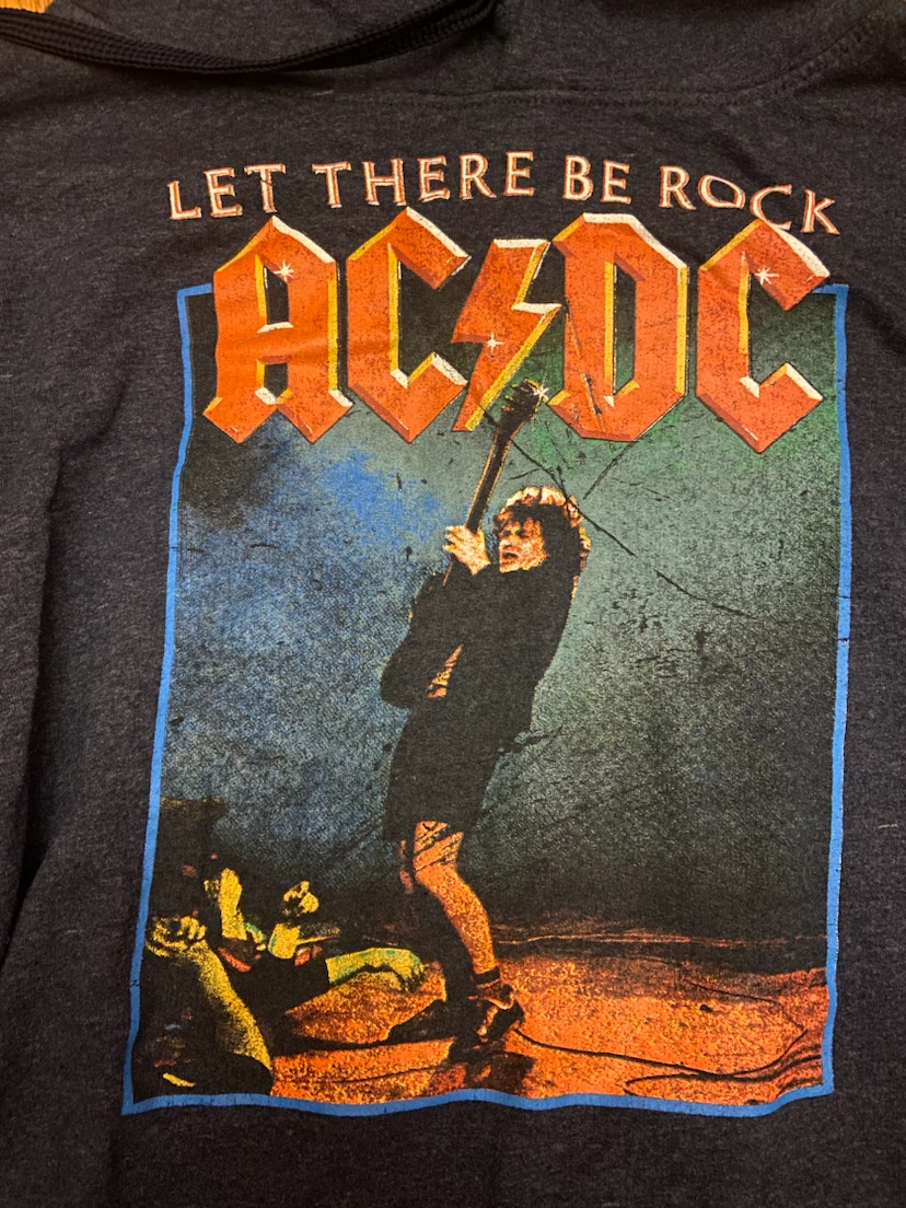 AC/DC Let There Be Rock Hoodie - Medium - photo 2