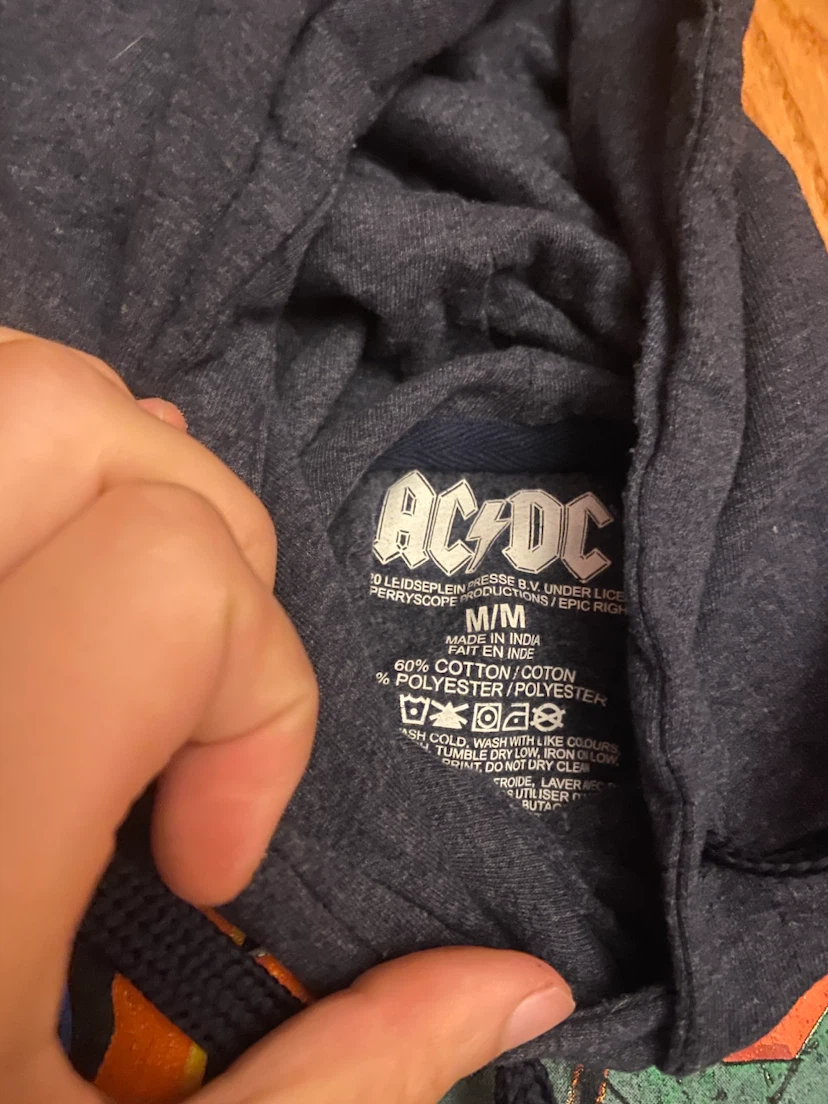 AC/DC Let There Be Rock Hoodie - Medium - photo 3