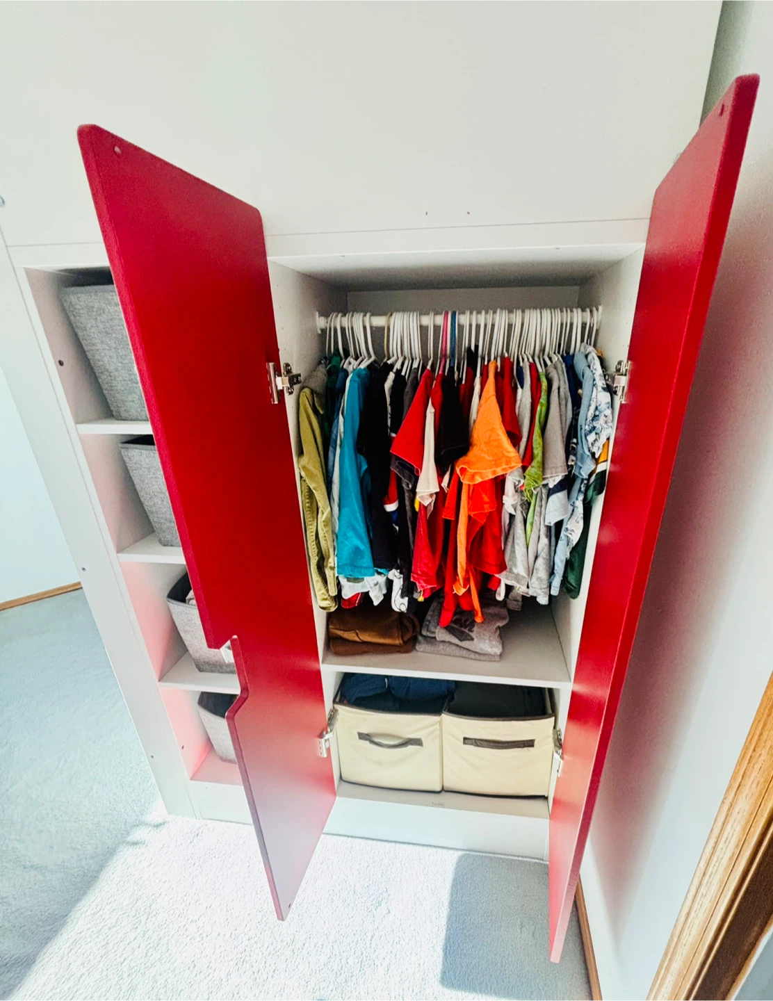 Stora Loft Bed with Wardrobe and Shelving - photo 4