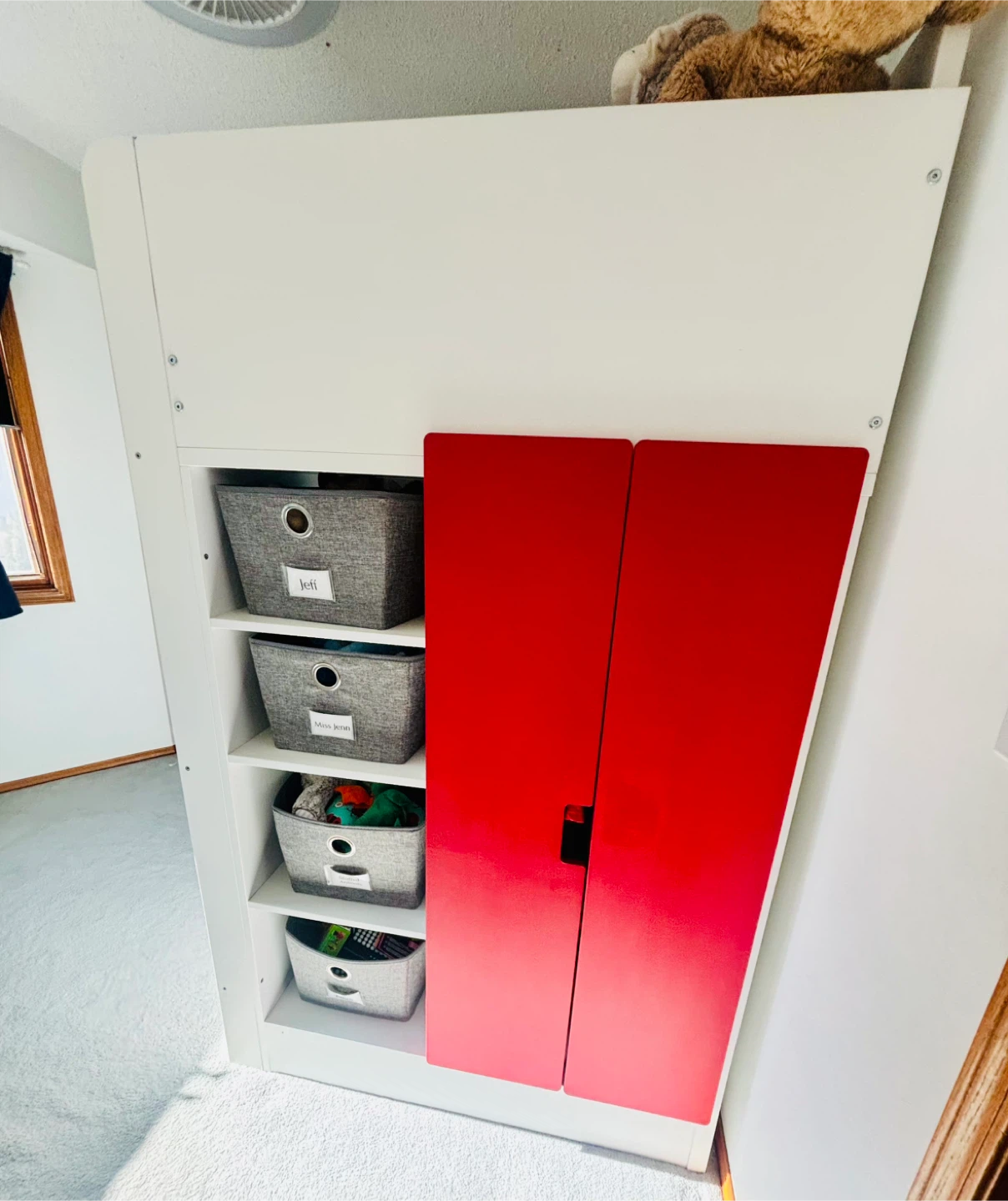 Stora Loft Bed with Wardrobe and Shelving - photo 5