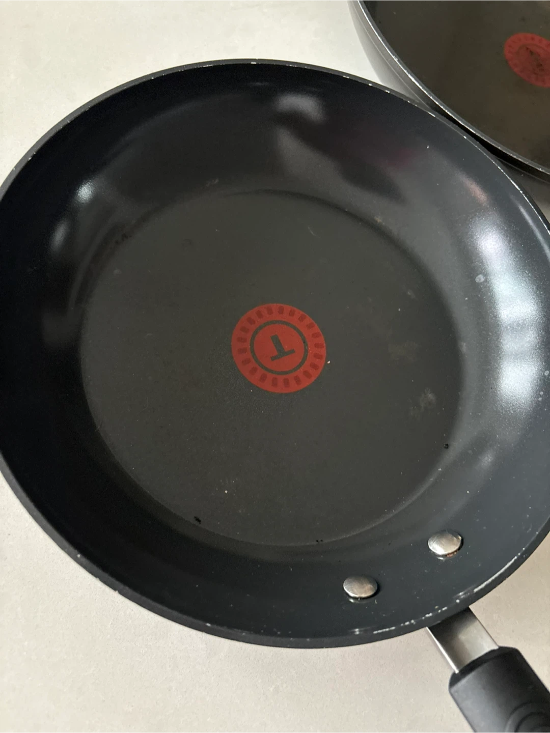 Two T-fal Non-Stick Frying Pans - photo 3