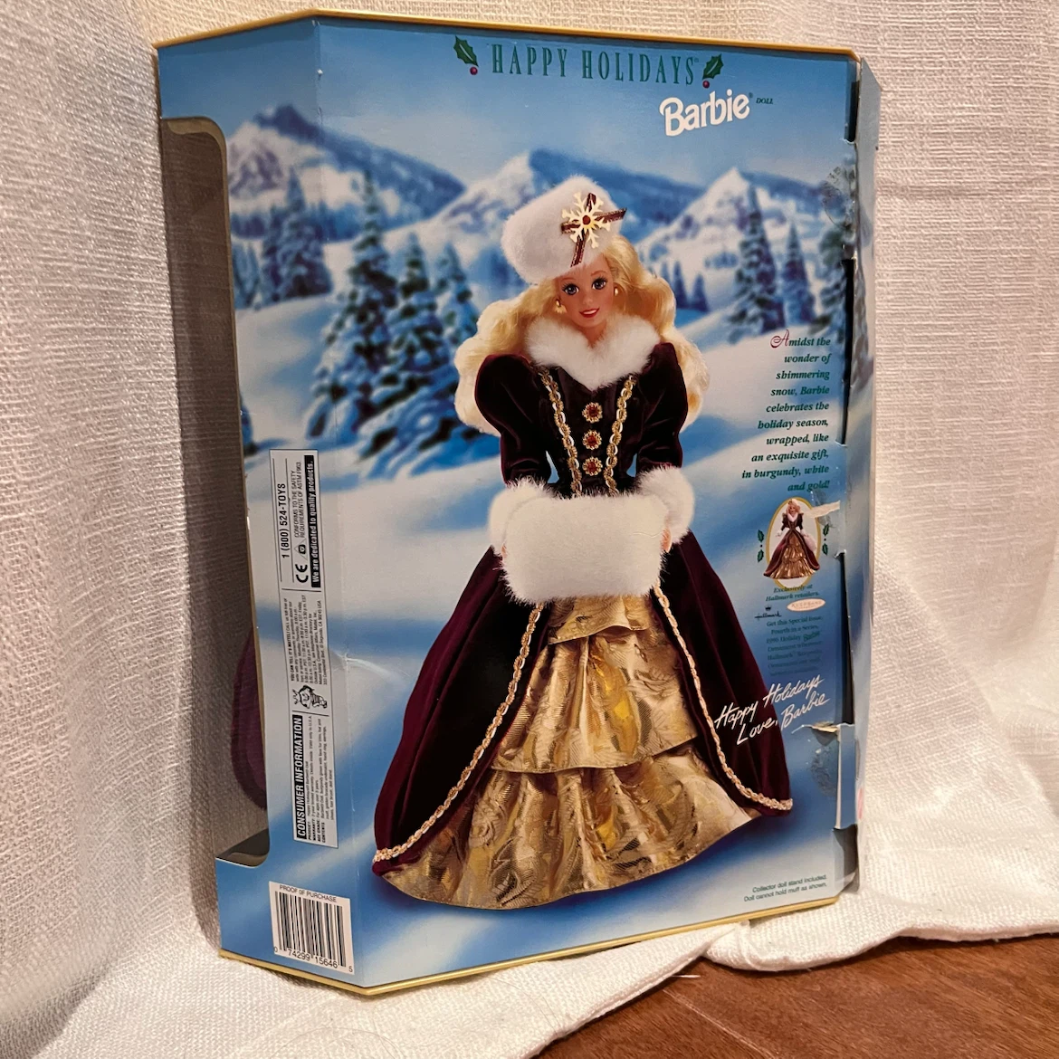 1996 Happy Holidays Special Edition Barbie (Model #15646) - photo 3