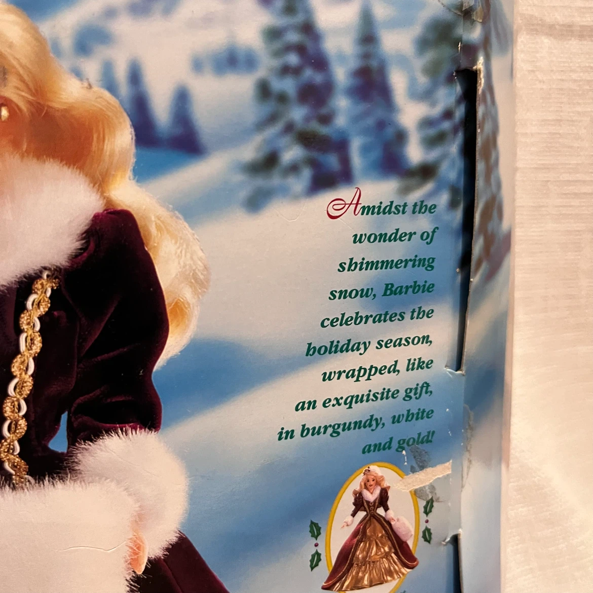1996 Happy Holidays Special Edition Barbie (Model #15646) - photo 5