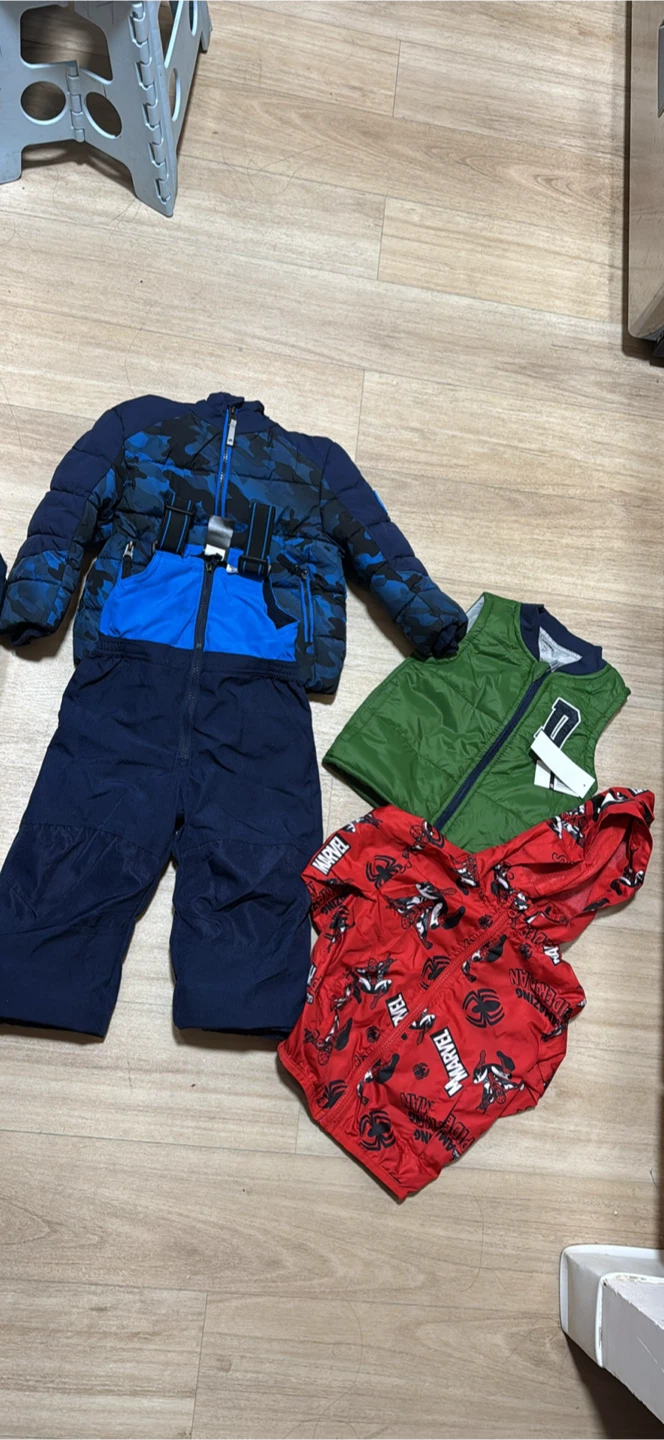 Marvel Boys Winter Jacket Set