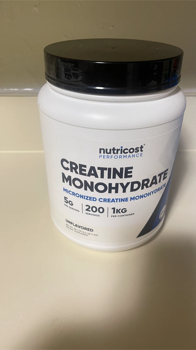 Nutricost Creatine Monohydrate Powder - exp 5/2028