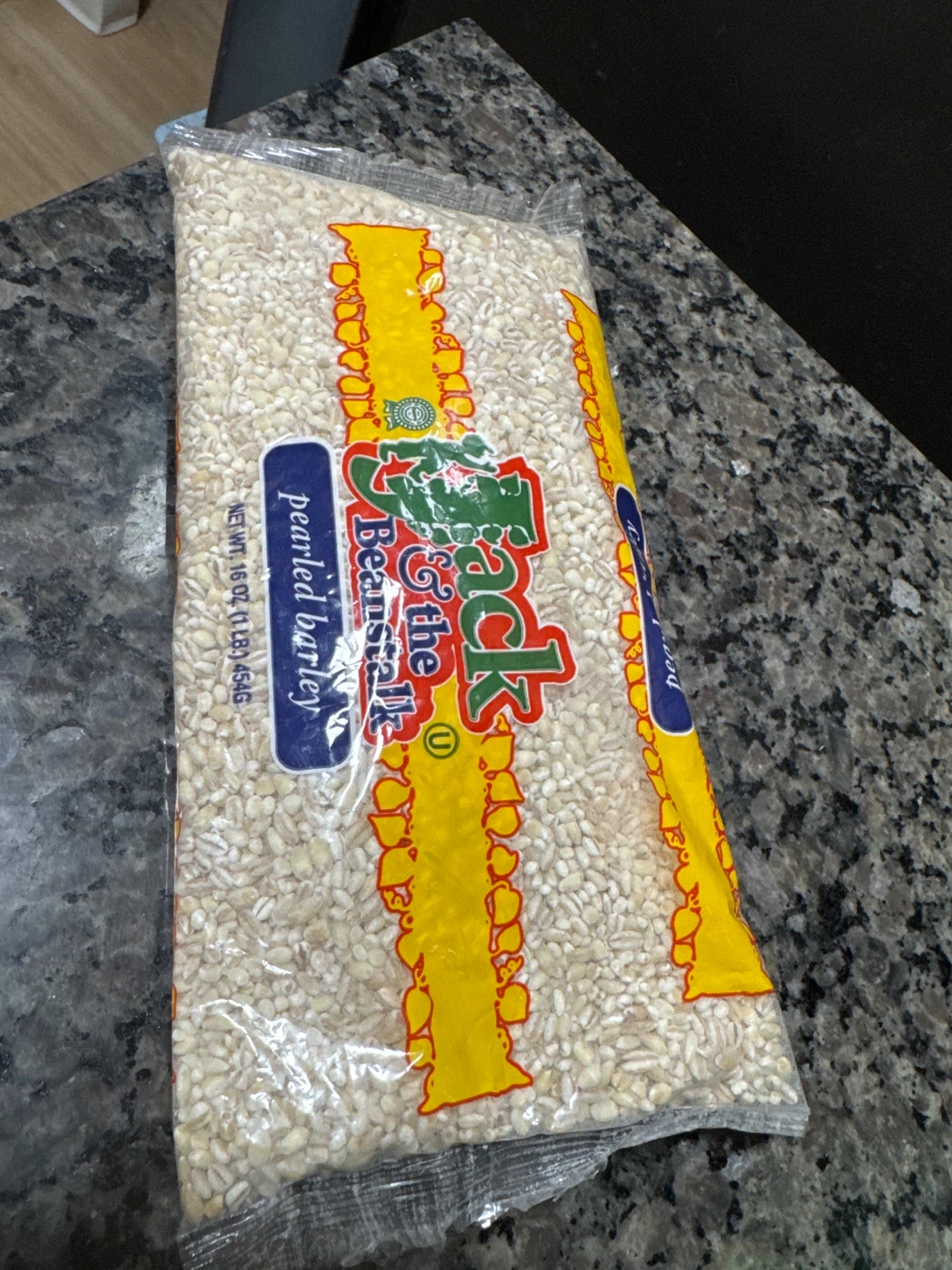 Jack & The Beanstalk Pearled Barley 16 oz