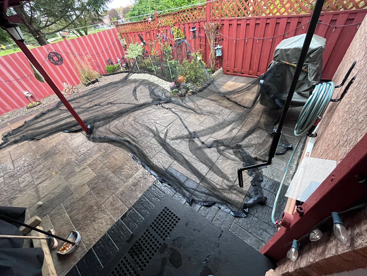 Large Black Garden Protective Netting