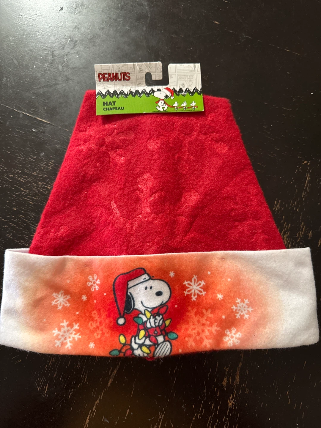 Peanuts Snoopy Christmas Santa Hat