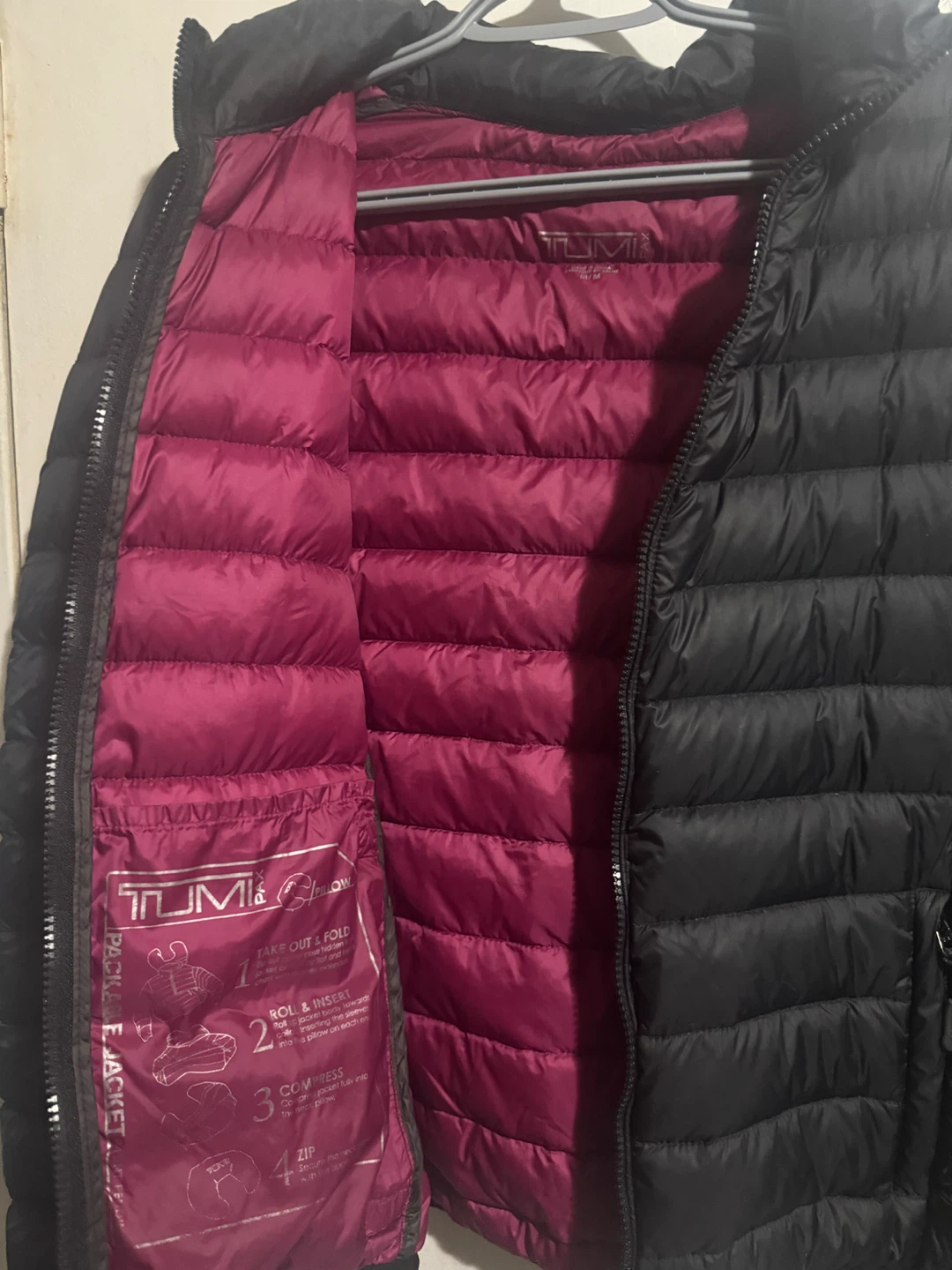 TUMI Packable Puffer Jacket Black - photo 5