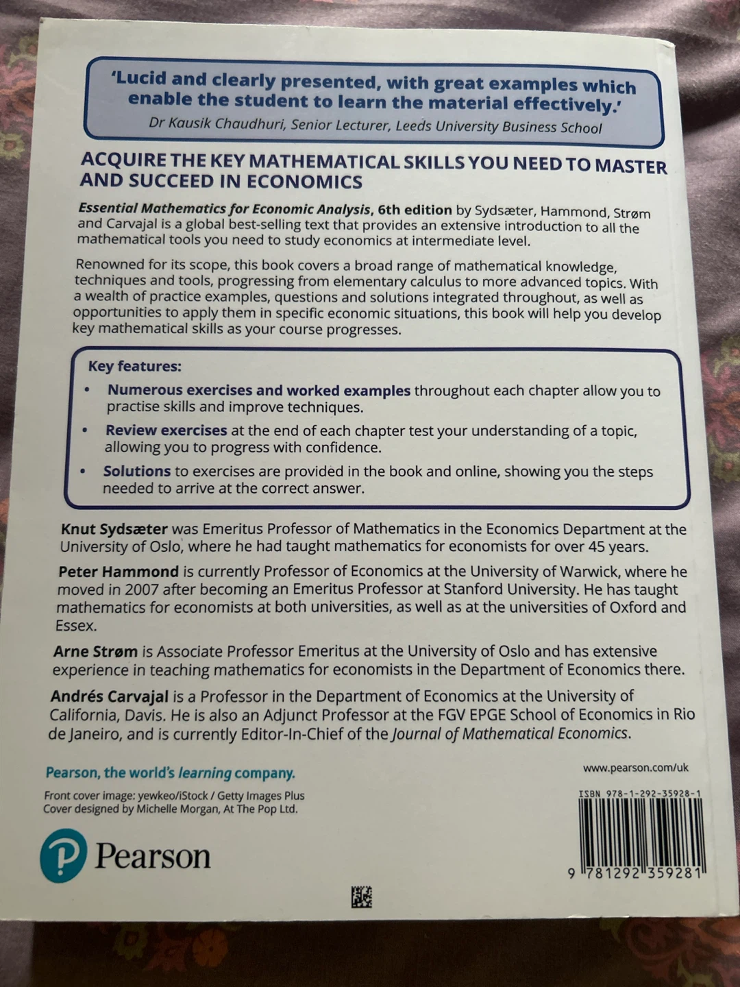 Essential Mathematics for Economic Analysis, 6th Edition - photo 2