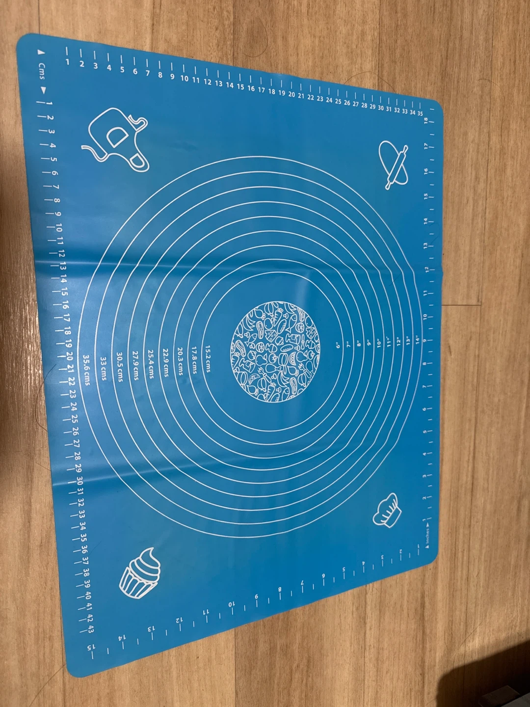 Blue Silicone Baking Mat
