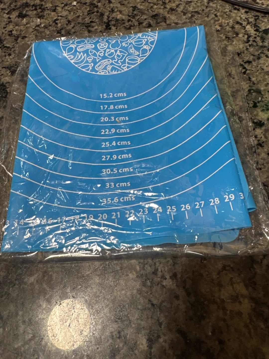 Blue Silicone Baking Mat - photo 3