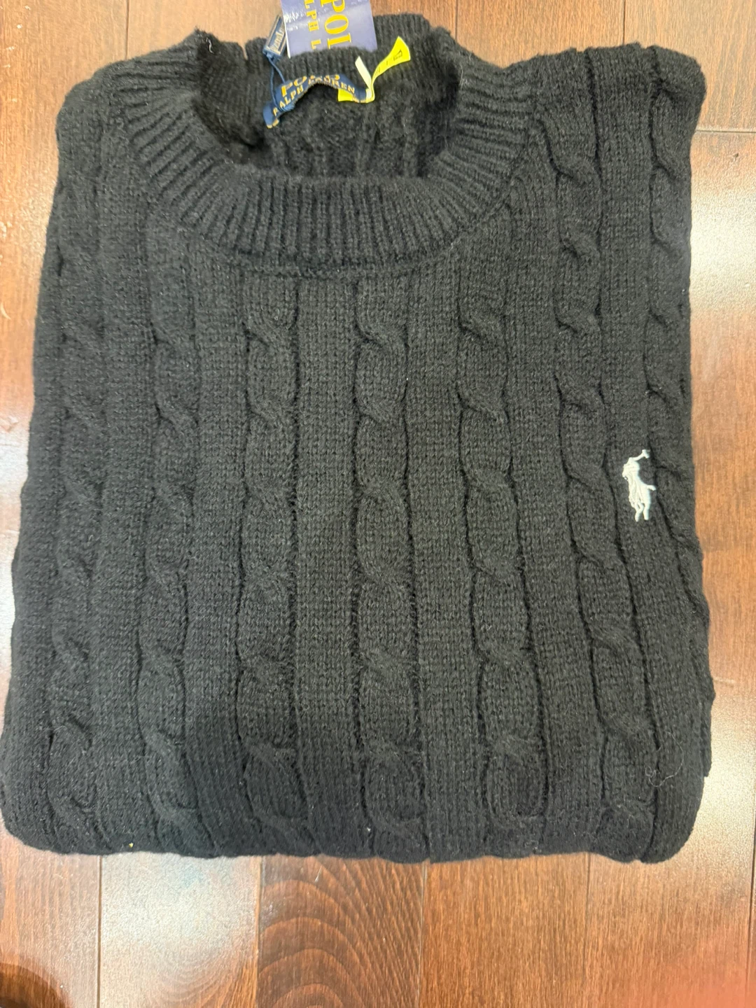 Polo knit wool sweater - photo 3