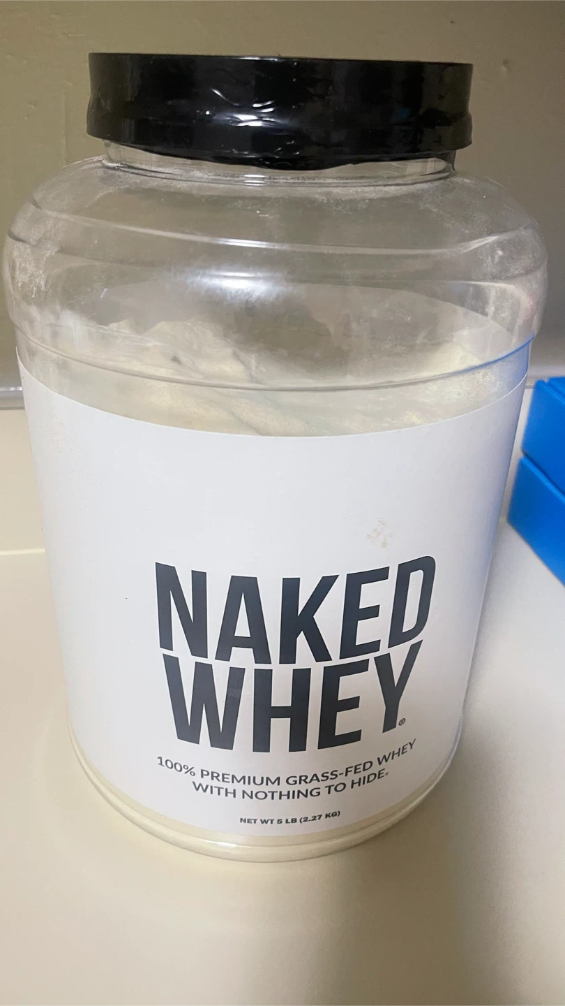 New NAKED Whey 5LB Unflavored Whey Protein Powder exp 4/28