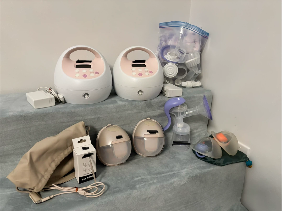 Two(2) Spectra S2, Eufy S1, Boon, Lansinoh - bundle