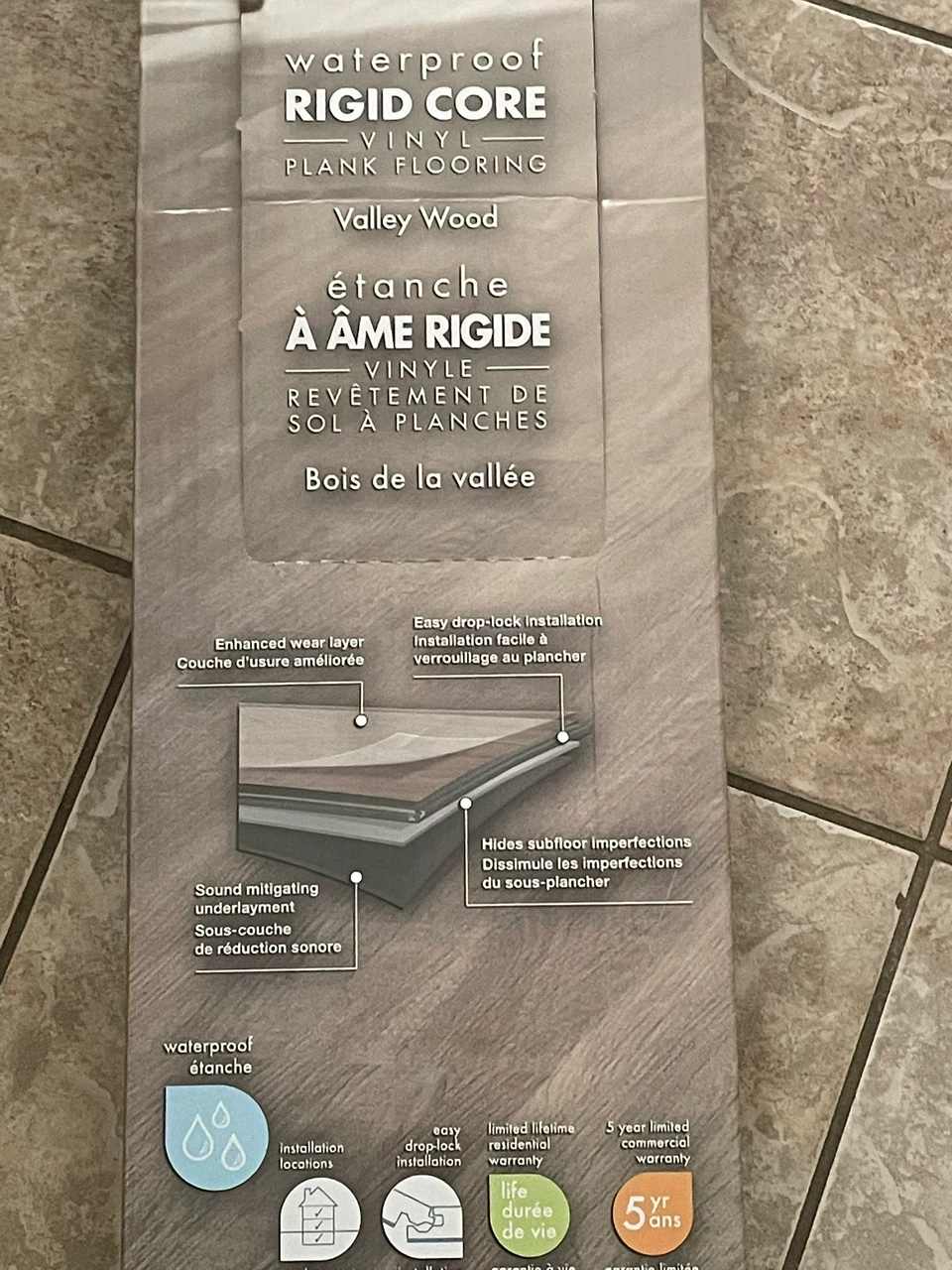 Lifeproof Valley Wood Vinyl Plank Flooring