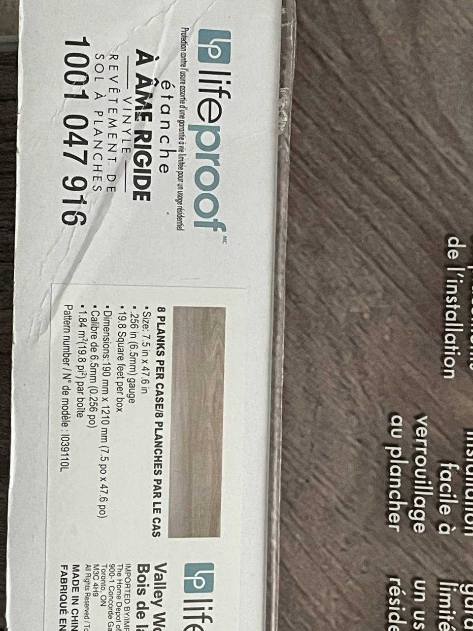 Lifeproof Valley Wood Vinyl Plank Flooring - photo 3