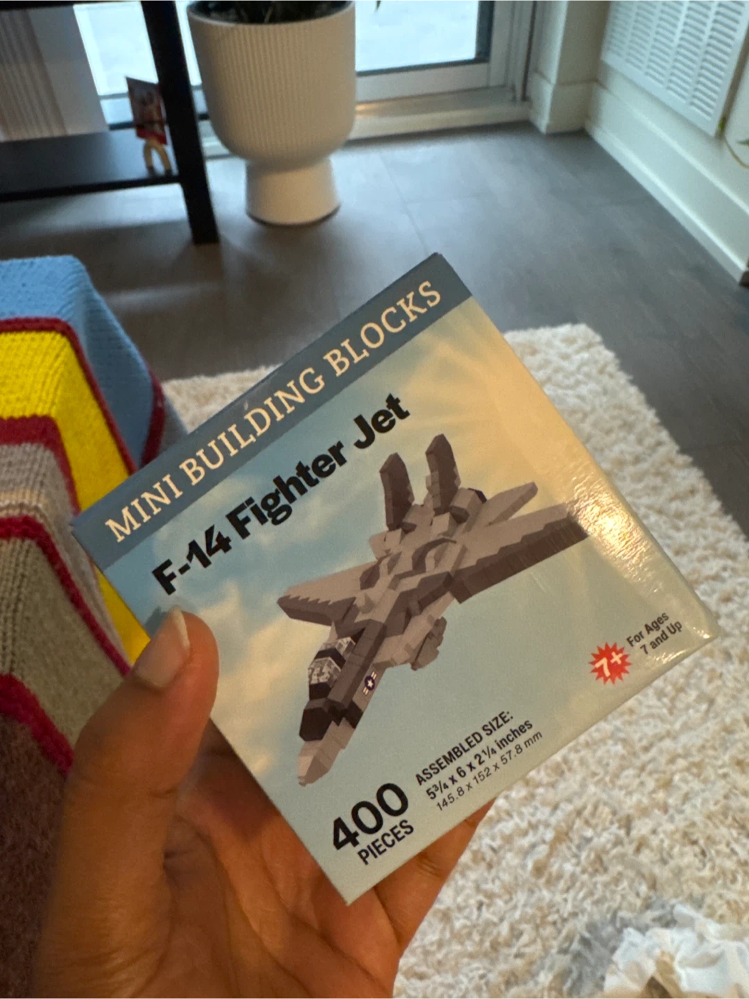 F-14 Fighter Jet Mini Building Blocks Set - Lego