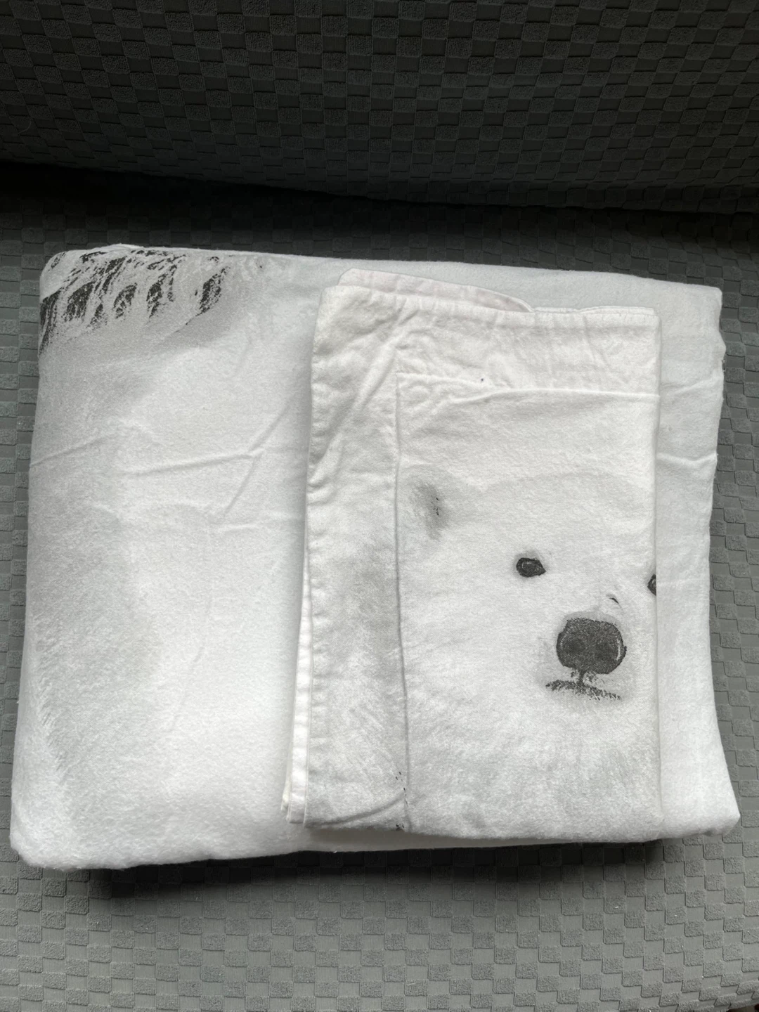 DH Polar Bear Print Duvet Cover and Pillowcase Set