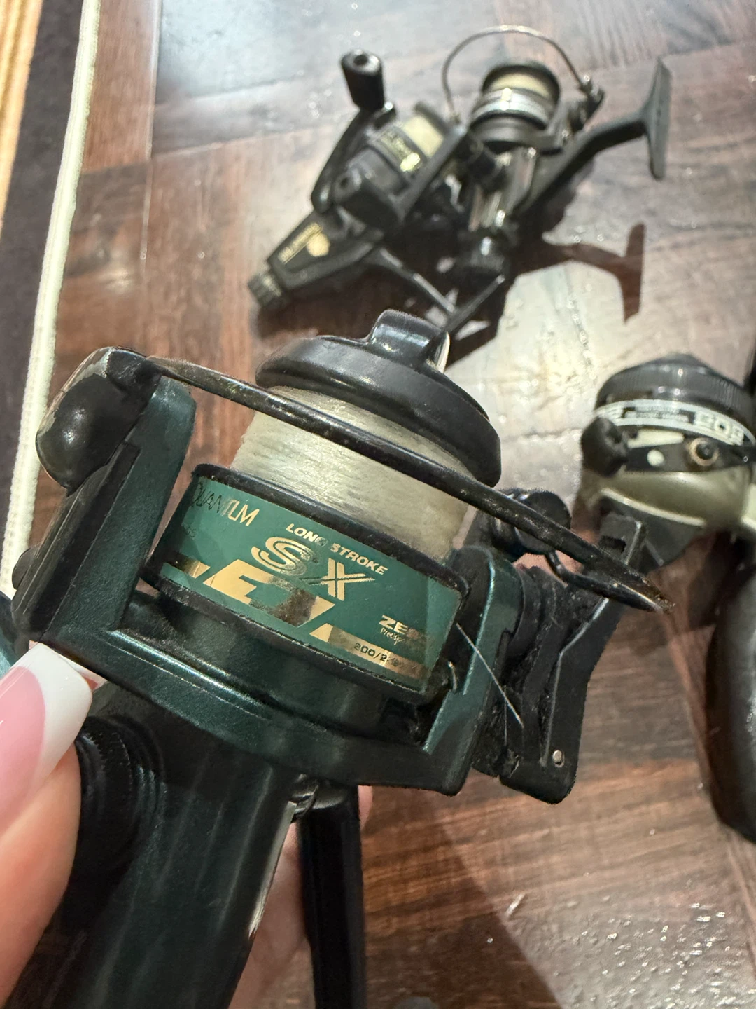 Fishing rod+ VINTAGE SPINNING REELS - photo 4