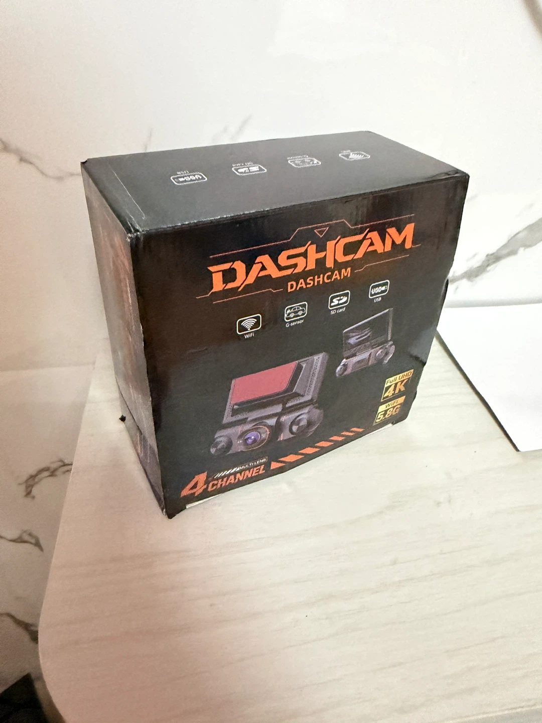 4 Channel 4K Dash Cam