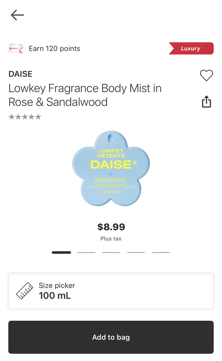 Daise Fragrance Body Mists - photo 2