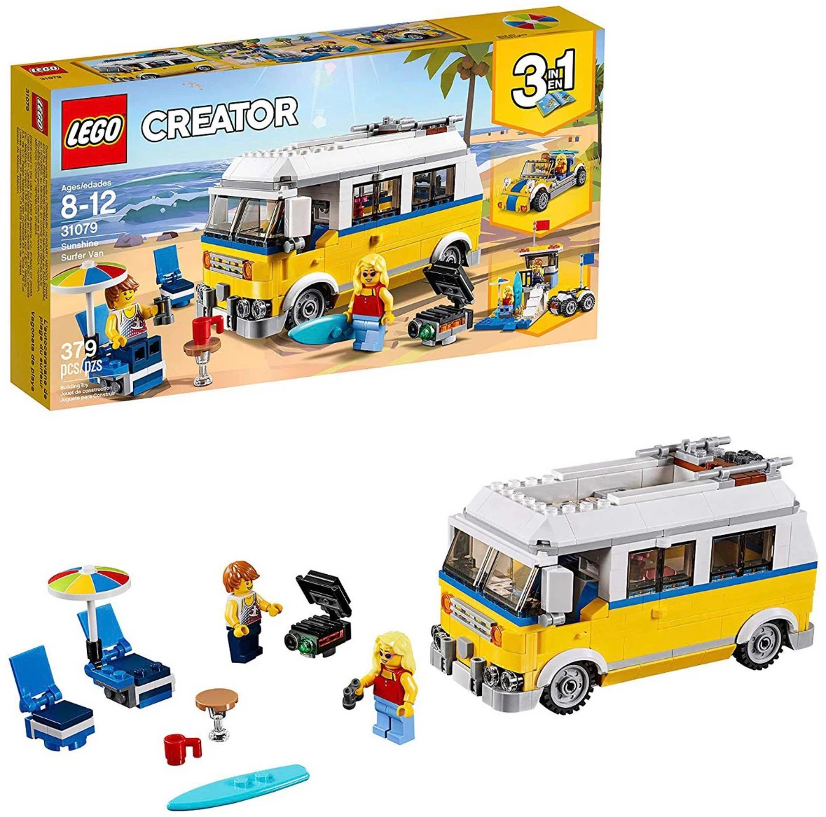 LEGO Creator Sunshine Surfer Van 31079