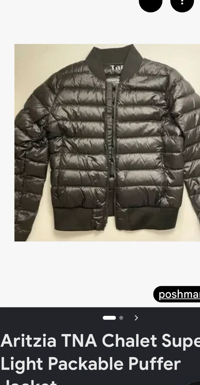 Aritzia TNA Chalet Super Light Packable Puffer Jacket