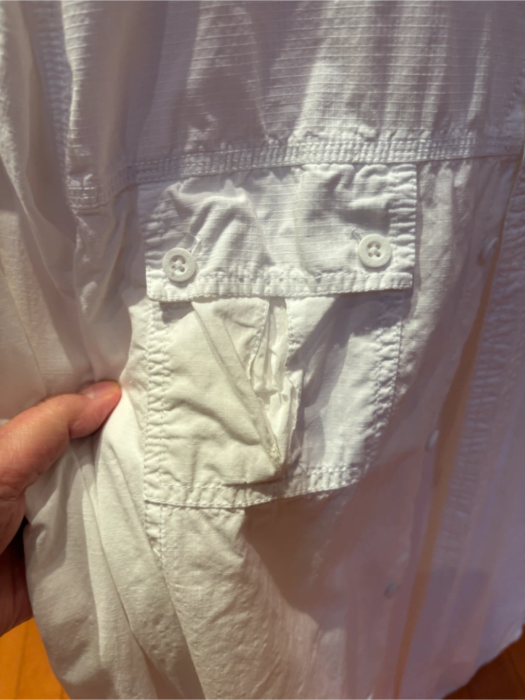 Calvin Klein whit men’s cotton shirt size L - photo 4