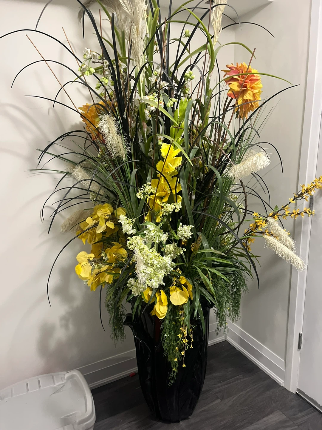 Large Decorative Artificial Floral Arrangement