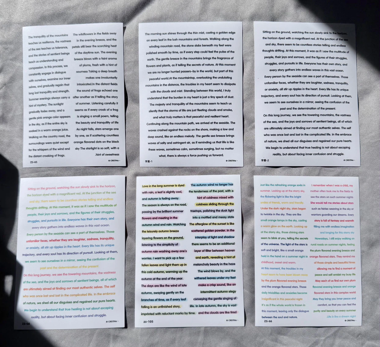 English word sticker sheets - photo 4