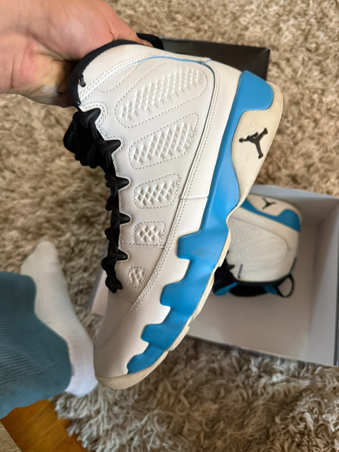 Nike Air Jordan 9 Retro Size 10.5 - photo 2