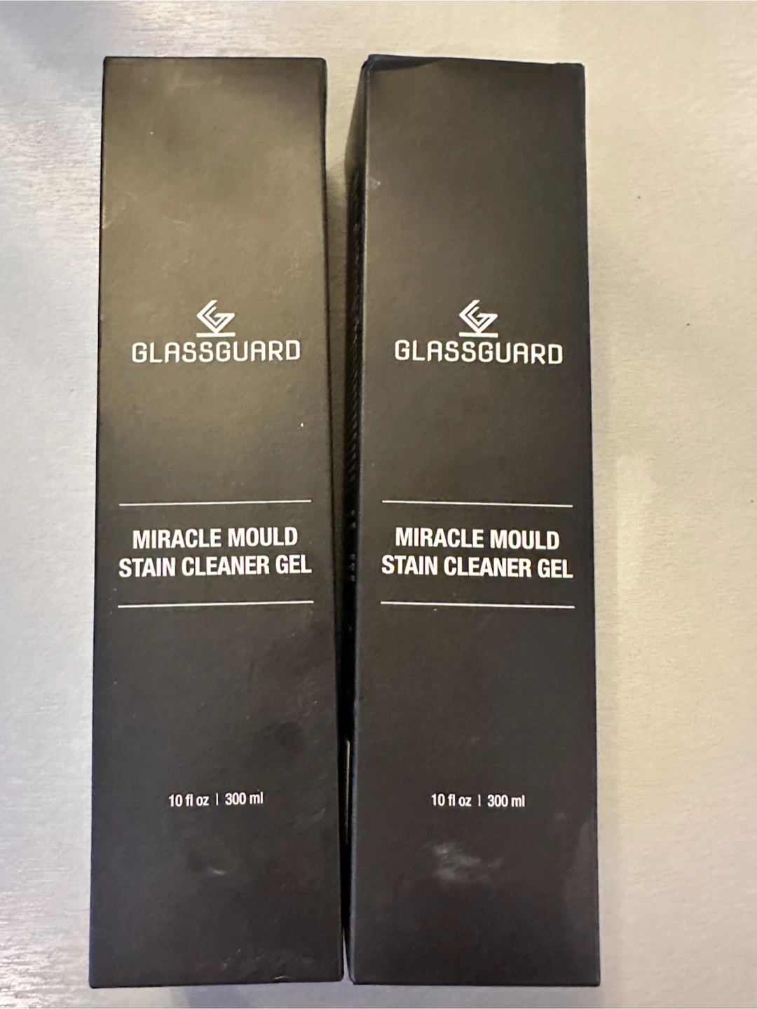 2x Glassguard Miracle Mould Stain Cleaner Gel