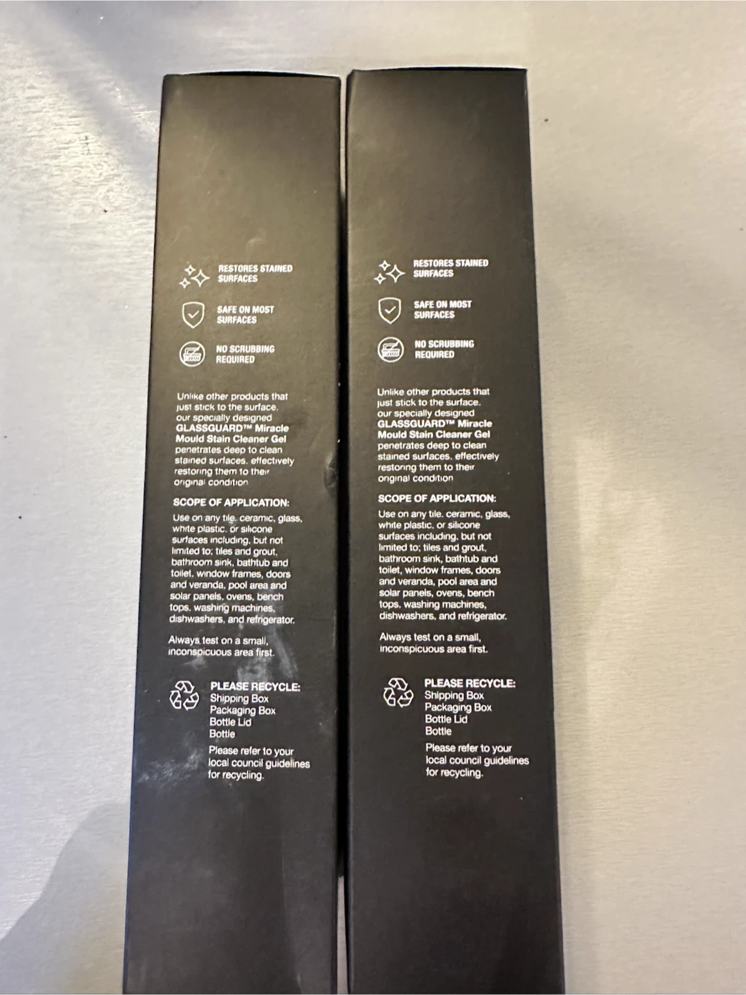 2x Glassguard Miracle Mould Stain Cleaner Gel - photo 2