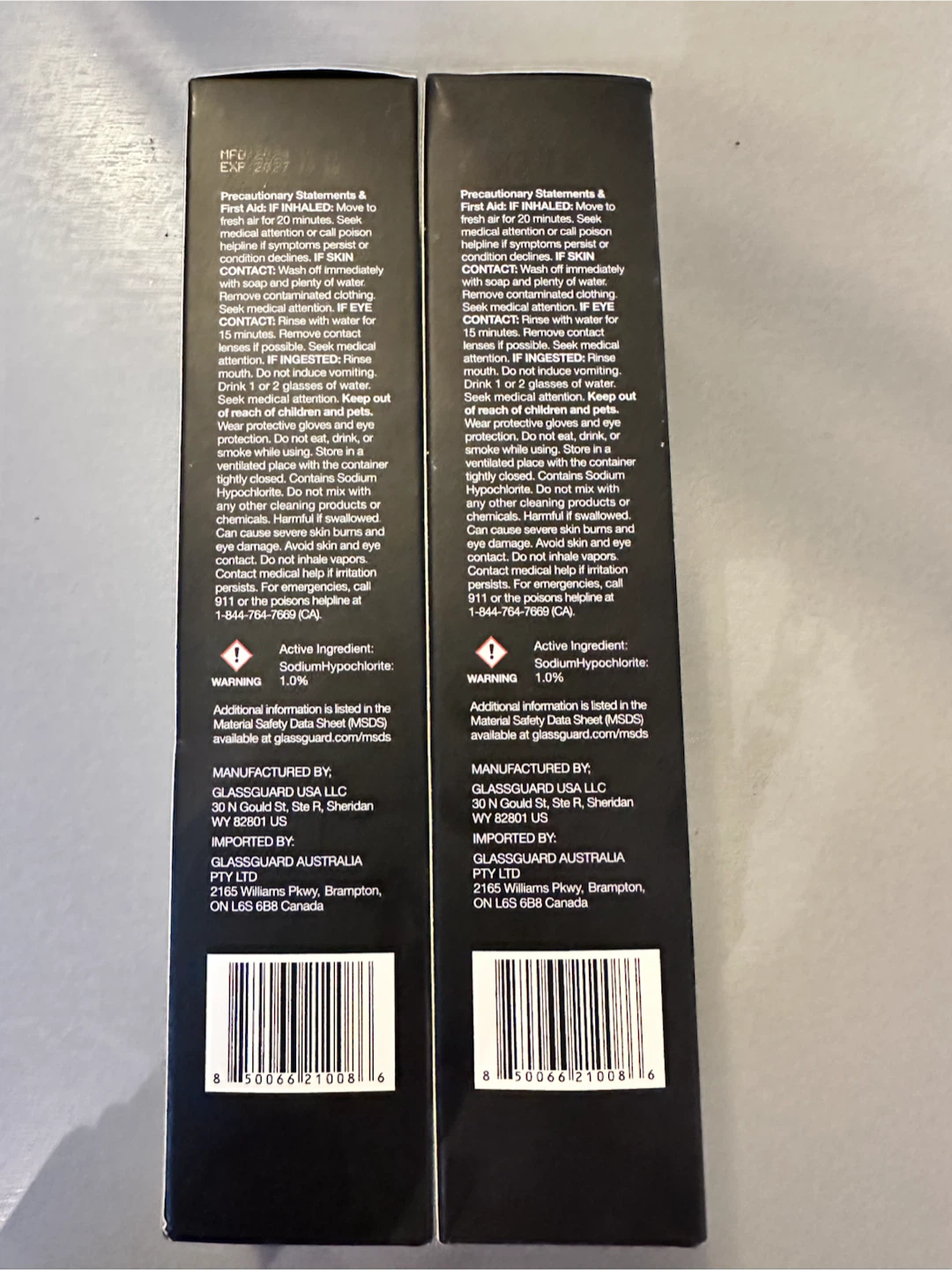 2x Glassguard Miracle Mould Stain Cleaner Gel - photo 4
